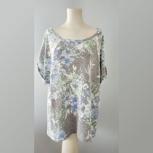 OSO Casuals Floral Print Top